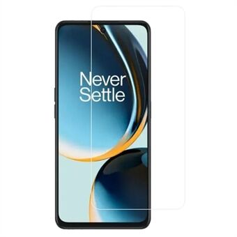 RURIHAI OnePlus Nord CE 3 Lite 5G -näytönsuojalle 0,18 mm 2,5D keskikokoinen alumiinilasi puhelimen näyttökalvo