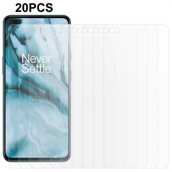 20 kpl/sarja 0,3 mm 2,5D Arc Edge -näyttökalvo OnePlus Nord Tempered Glass HD Scratch estävälle suojalle