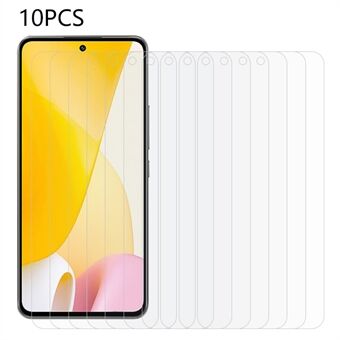 10 kpl / sarja Xiaomi 12 Lite 5G Scratch näytönsuojalle 0,3 mm 2,5D karkaistu lasi HD-puhelimen näyttökalvo