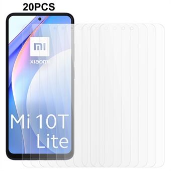 20 kpl / pakkaus Xiaomi Mi 10T Lite 5G / Note 9 Pro 5G / Mi 10i 5G karkaistu lasikalvo 0,3 mm 2,5D puhelimen näytönsuoja