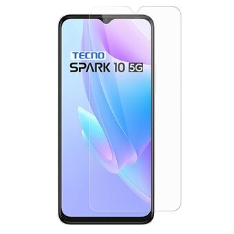 Tecno Spark 10 5G pölynkestävälle karkaistusta lasista puhelimen näytönsuojalle 0,3 mm Edge