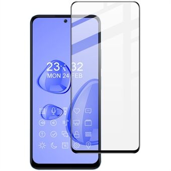 IMAK Pro+ -sarja Xiaomi Redmi Note 12:lle 4G 9H Hardness HD Full Screen Protector Pölynesto karkaistu lasikalvo