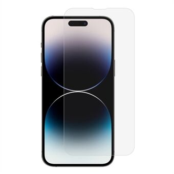 AMORUS iPhone 14 Pro Räjähdyssuojattu kristallinkirkas näytönsuoja HD Full Glue karkaistu lasikalvo