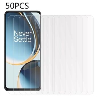 50 kpl OnePlus Nord N30 5G / Nord CE 3 Lite 5G karkaistu lasikalvo ultrakirkas puhelimen näytönsuoja