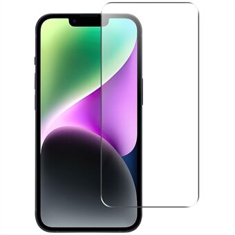 IPhone 15 Plus karkaistu lasikalvo Scratch 2.5D Arc Edge matkapuhelimen näytönsuoja