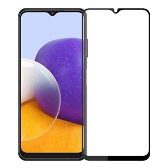 Samsung Galaxy A25 5G Silk Printing Karkaistu lasi Full Glue Puhelimen koko näytönsuoja