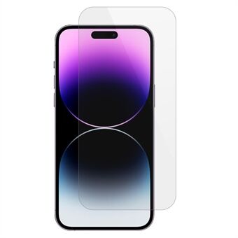 IPhone 15 Pro Max 2.5D Arc Edge Film karkaistu lasi kirkas paksu liima näytönsuoja