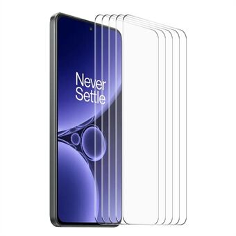 ENKAY HAT Prince 5 kpl OnePlus Nord CE 3 Lite 5G / Nord N30 5G 0,26 mm HD kirkas näytönsuoja 9H 2,5D korkea alumiinipii lasikalvo