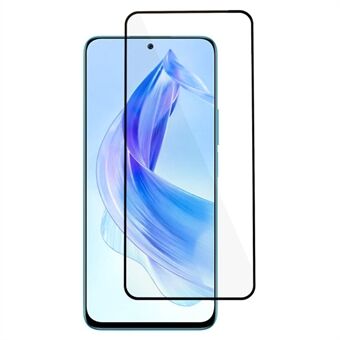 Puhelimen näytönsuoja Honor 90 Lite 5G / X50i 5G , silkkipainatus musta Edge koko kansi koko liima karkaistu lasikalvo