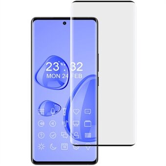 IMAK for vivo X80 5G/X80 Pro 5G/X80 Pro+ 5G kirkas näytönsuoja Täysin peittävä sivuliima 3D Kaareva Scratch AGC-lasikalvo