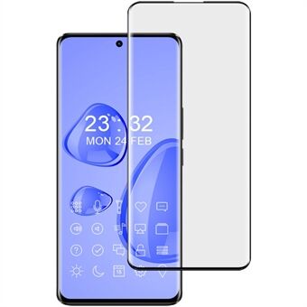 IMAK for vivo S15 Pro 5G AGC lasinen näytönsuoja Koko näytön peittävä sivuliima 3D kaareva HD kirkas kalvo