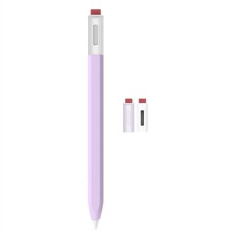 LOVE MEI klassinen tyyli retro kynäkotelo pehmeällä silikonikalvolla Xiaomi Inspiration Stylus (2. sukupolvi) kynäpidikkeellä ja 2 kpl korkkia