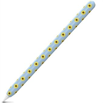 AHASTYLE PT65-SF kynäsuojus Apple Pencilille (2. sukupolvi), Sunflower Pattern Stylus Pen silikonikotelon suojakuori