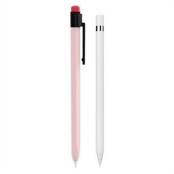 AHASTYLE PT80-1-K Apple Pencil 2. sukupolven styluskynä silikoninen suojapäällys anti-drop suojaava holkki