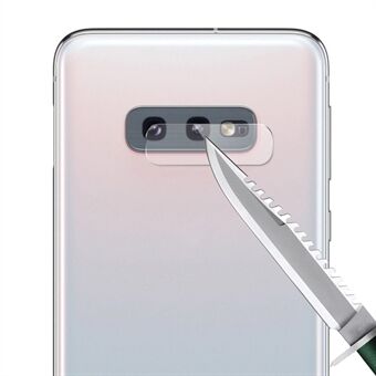 2 kpl HAT Prince -kameran linssin suojus Samsung Galaxy S10e 0,2mm 9H 2,15D Edge karkaistu lasikalvo