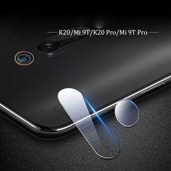 Täysi peittävä ultrakirkas karkaistu lasikameran linssisuoja Xiaomi Redmi K20 / Mi 9T / K20 Pro / Mi 9T Pro -laitteille