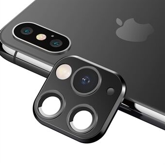 Naamioitu iPhone 11 Pro Ring linssin metallisuojukseen iPhone XS 5,8 tuumalle / XS Max 6,5 tuumalle