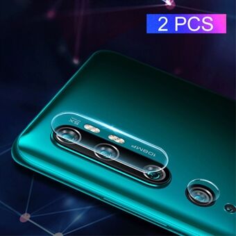 MOCOLO 2PCS Xiaomi Mi CC9 Pro/ Note 10 karkaistun lasin kameran linssisuojakalvot [Ultra Clear]