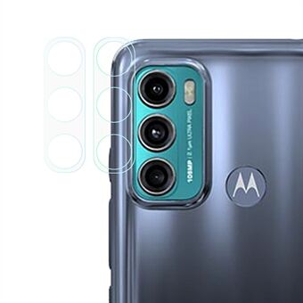 2kpl / Set 3D Arc Edge Ultra kirkas karkaistu lasi kameran linssikalvot Motorola Moto G60:lle