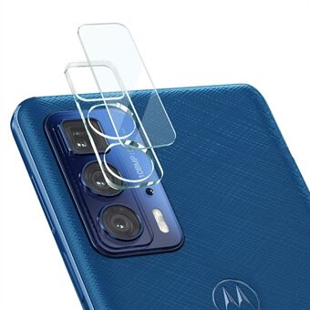 IMAK Anti- Scratch täysin peittävä karkaistu lasikameran linssikalvo + läpinäkyvä akryylilinssinsuojus Motorola Edge 20 Pro/ Edge S Pro