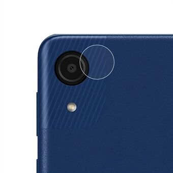 Samsung Galaxy A03 Core Takakameran Linssinsuojalle Läpinäkyvä naarmuuntumaton karkaistu Scratch