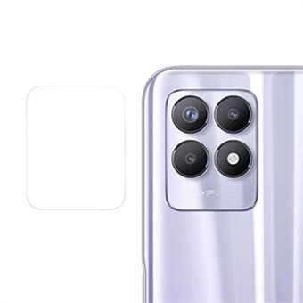Realme 8i/Narzo 50 4G Smooth Anti-Oil Tempered Glass HD läpinäkyvälle takakameran linssisuojakalvolle