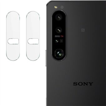 IMAK 2kpl / pakkaus linssisuojakalvo ony Xperia 1 IV 5G:lle, kova pölynkestävä Edge Super kirkas karkaistu lasi puhelimen kameran linssisuoja