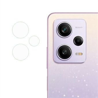 Kameran linssinsuoja Xiaomi Redmi Note 12 Pro 5G:lle Pehmeä sooda-lime Full Cover HD kirkas kuplaton takalinssikalvo