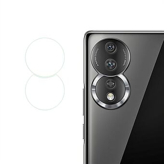 High Clarity kameran linssinsuoja Honor 80 5G:lle, täysin peittävä Corning Gorilla Glass 3D kaarireunojen linssikalvo