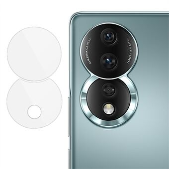 IMAK 1 -setti Honor 80 5G:lle karkaistu lasi kameran linssin suojus HD kirkas suojaava sormenjälkiä estävä kameran linssikalvo