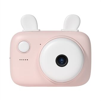 A2 2,4 tuuman IPS-näyttö Macaron Cute Camera 4000W Dual Lens 1080P Kannettava minikamera kaulanauhalla Kids (ei muistikorttia)