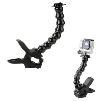 Jaws Clamp + 8-osainen hanhenkaulavarsikiinnityssarja GoPro Xiaoyi SJCAM:lle