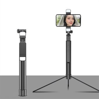 K30 Bluetooth Selfie Stick Jatkettava Kolmijalka Handheld Gimbal Stabilizer täyttövalo