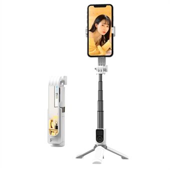 P09-mini Alumiiniseoksesta Jatkettava Bluetooth Monopod Selfie Stick Stand suljinkaukosäätimellä