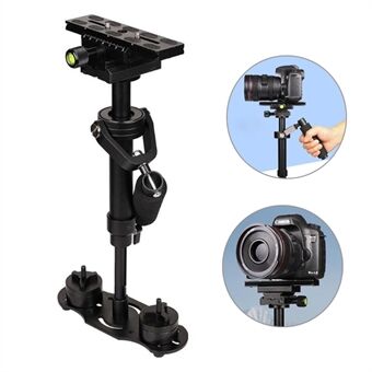 S40 kädessä pidettävä tukivakain 40 cm alumiiniseoksesta valokuvavakain Steadycam Steadicam DSLR-kamerakameralle