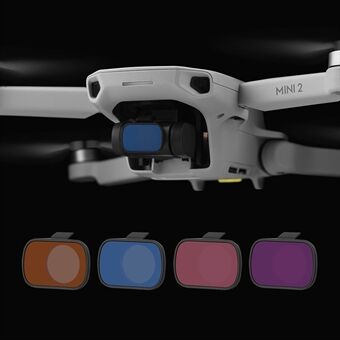 ND Linssisuodattimet ND4 ND8 ND16 ND32 4-osainen sarja DJI Mavic Mini / Mini 2:lle