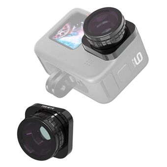 GP9 1953-23 Vaihtotarvikkeet Kameran lisälinssisuodatin Fisheye Lens for GoPro Hero 9