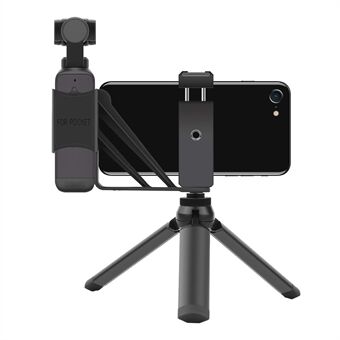 ZZCP5001 ZZCP5002 Kädessä pidettävän puhelimen pidike jalustan kiinnitys kylmäkengällä 1/4 tuuman ruuvi DJI Osmo Pocket 2:lle