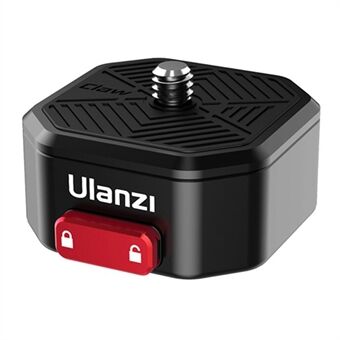 Ulanzi Claw Quick Release Plate Mini QR-levy 1/4 tuuman ruuvilla 50 kg DSLR-kameralle