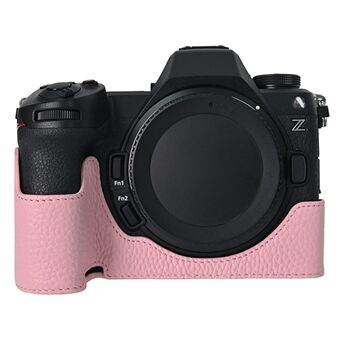 Nikon Z6 III -kameralle Suojakuori Suuret Aukot Aitoa Nahkaa Suojakuori