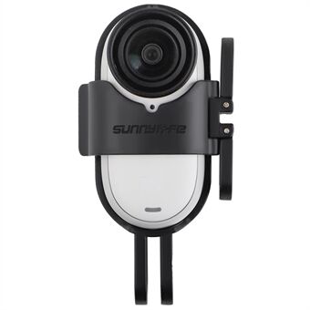 SUNNYLIFE G3S-ZJ843 Insta360 GO 3S / GO 3:lle Pysty- ja Vaakakuvausteline Muovikiinnikeadapteri