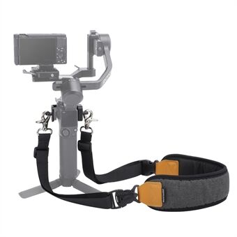 SUNNYLIFE RO-GS560 DJI RS 3 Mini Gimbal -kameran stabilisaattorille kaksoismetallikoukku + säädettävä kaulanauha olkahihna