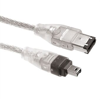 CA-047 1,2 m 1394 6-nastainen Firewire 400 IEEE 1394 4-nastainen uros iLink-sovitinkaapelin muunnoksen johto kamerakameralle