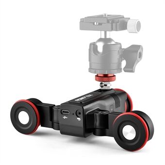 YELANGU L5G Moottoroitu Smart Video Dolly APP Control Electric Track Rail Slider Dolly Car kameroille, matkapuhelimille