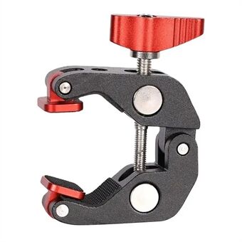 J027 Super Clamp Crab Pihdit Clip Camera Magic Arm Clamp Pöytäteline DSLR Rig Rods Kamerat Sateenvarjot