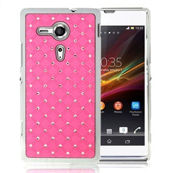 Bling Bling M Chrome Sides Xperia SP (vaaleanpunainen)